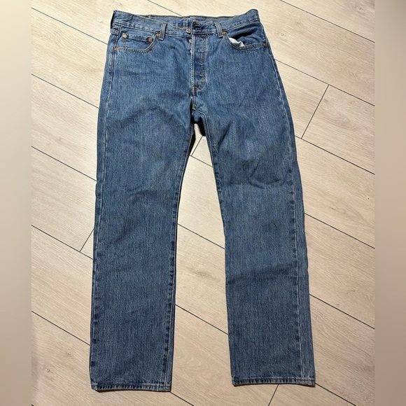 Men’s Levi’s 501 Jeans W34 L32 - Picture 3 of 3